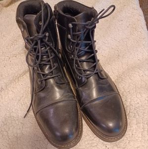 New Black Combat Boots